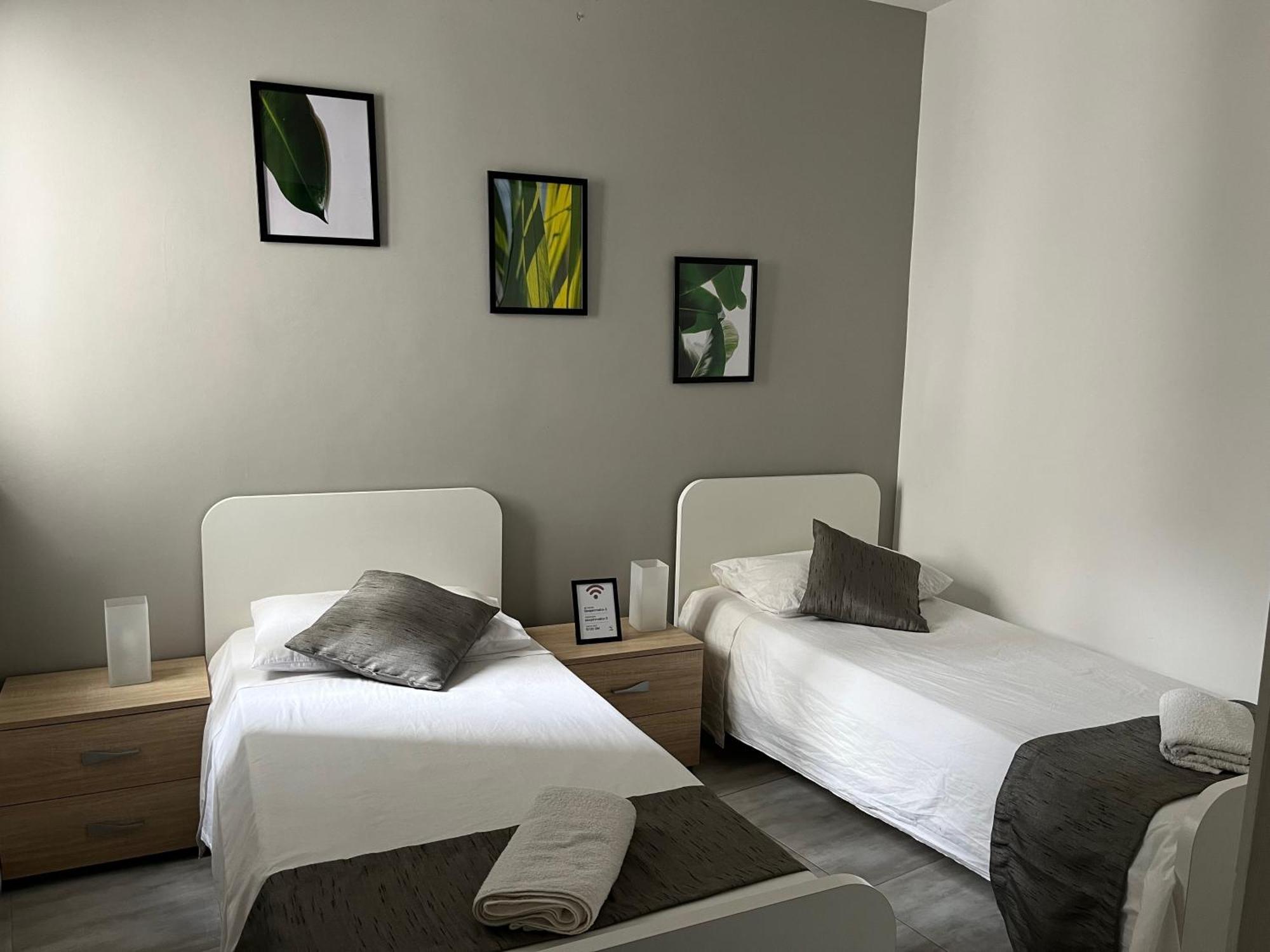 F4 Room 2, Private Room Two Single Beds Shared Bathroom Msida Buitenkant foto